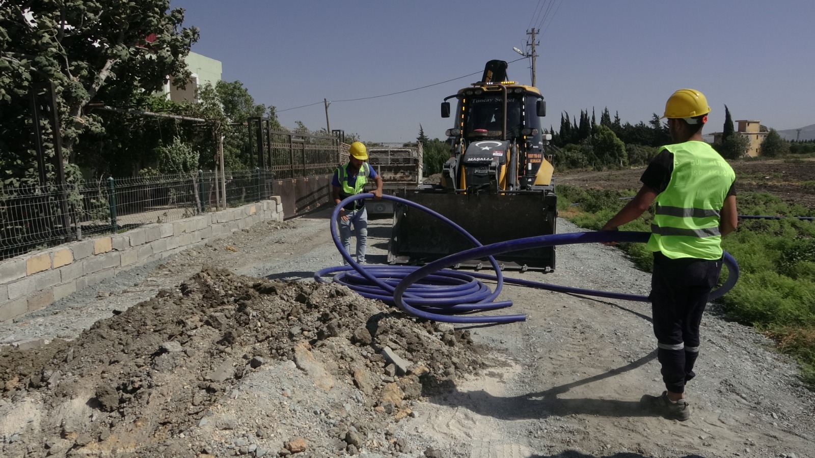 BÜYÜKDALYAN MAHALLESİ’NE YENİ İÇMESUYU ŞEBEKESİ