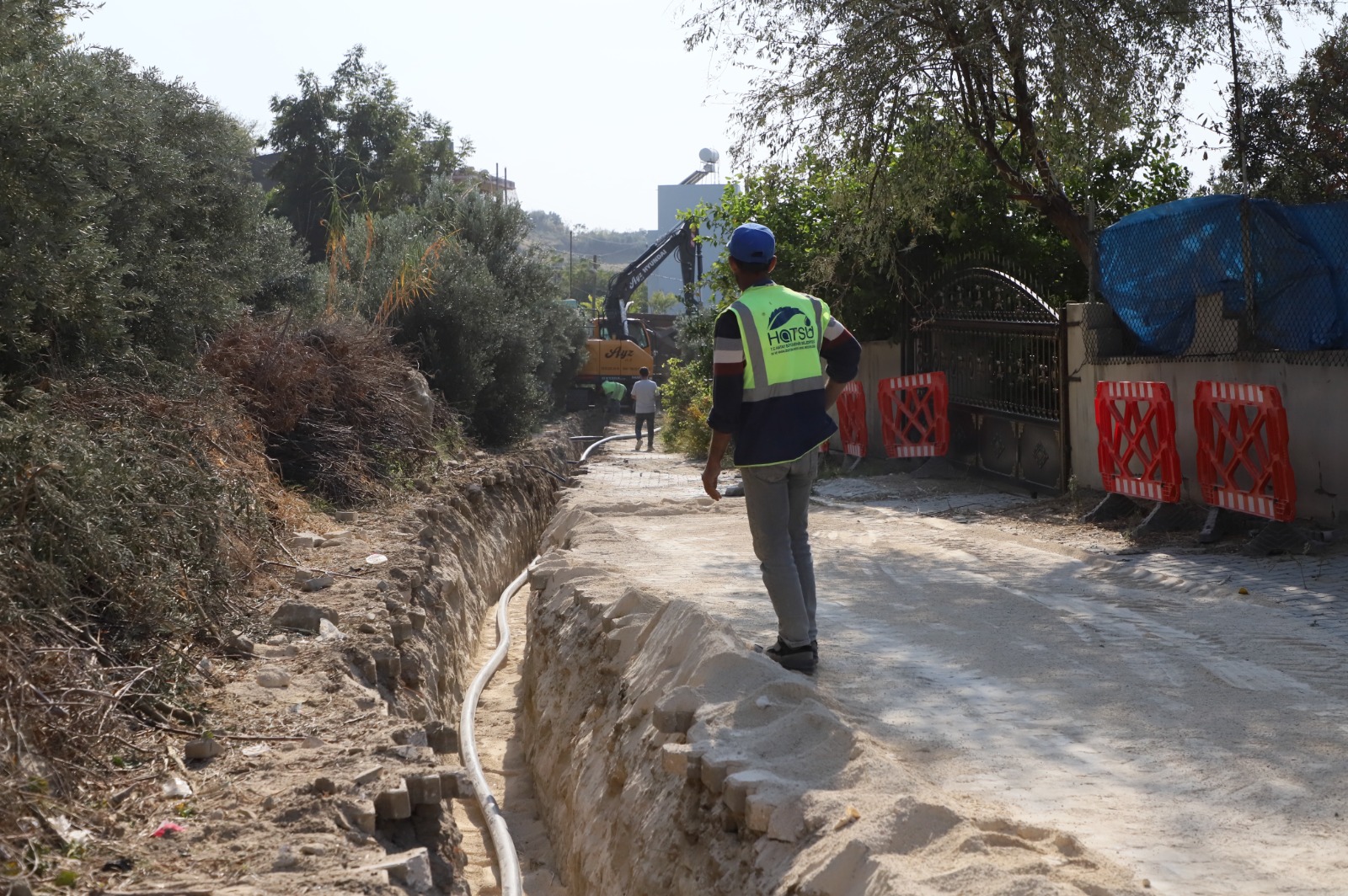 HBB SAMANDAĞ’DA 8 MAHALLENİN İÇME SUYU SORUNUNU ÇÖZÜYOR